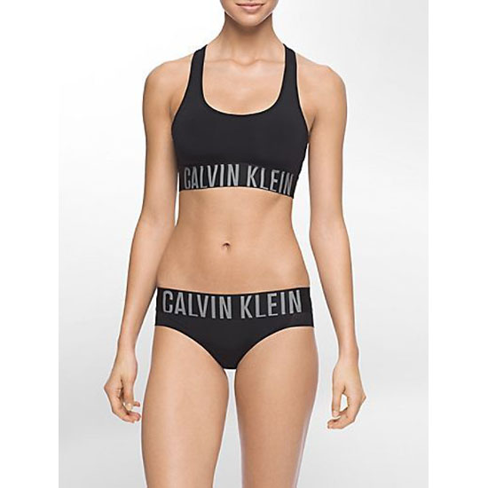 Conjunto Sujetador y Slip Calvin Klein Mujer Negro